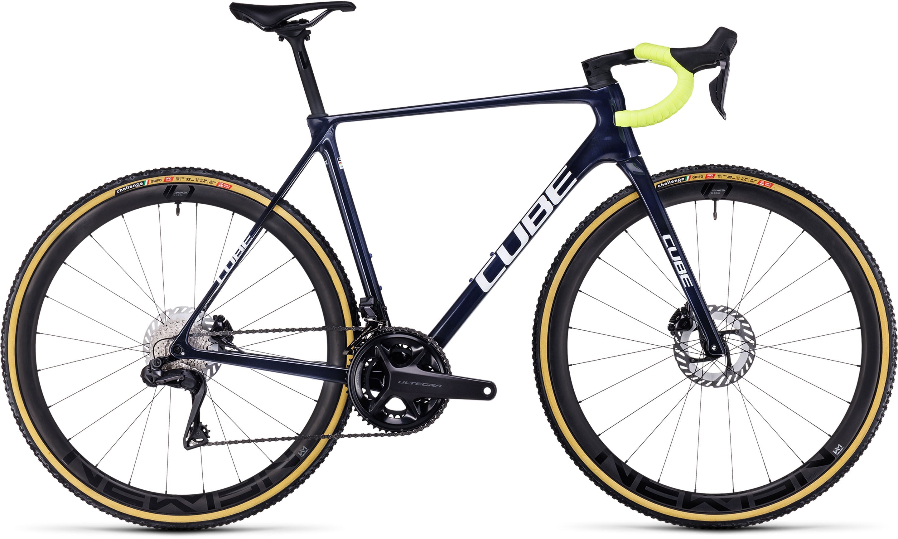 Vélo cyclo-cross Cube cross race c68x te liquidblue´n´flashyellow