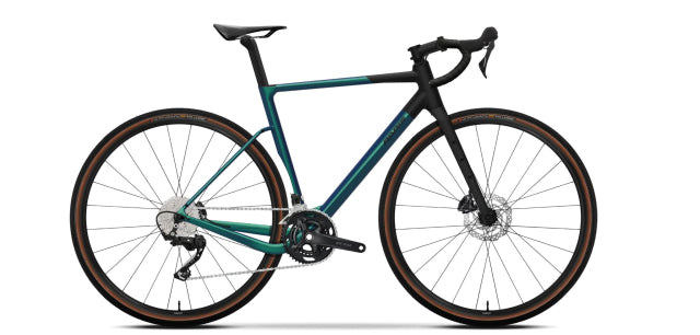 Vélo gravel Adris le vadrouille s2 shimano grx400 10v vert jade